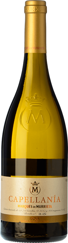 77,95 € | 白酒 Marqués de Murrieta Capellanía 岁 D.O.Ca. Rioja 拉里奥哈 西班牙 Viura 75 cl