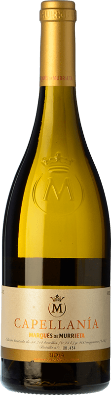 76,95 € | Vin blanc Marqués de Murrieta Capellanía Crianza D.O.Ca. Rioja La Rioja Espagne Viura 75 cl