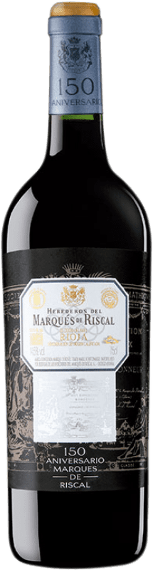 59,95 € | Red wine Marqués de Riscal 150 Aniversario Gran Reserva 2010 D.O.Ca. Rioja The Rioja Spain Tempranillo, Graciano Bottle 75 cl