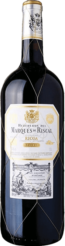 Free Shipping | Red Wine Marqués de Riscal Reserve — Aged D.O.Ca. Rioja The Rioja Spain Tempranillo Magnum Bottle 1,5 L
