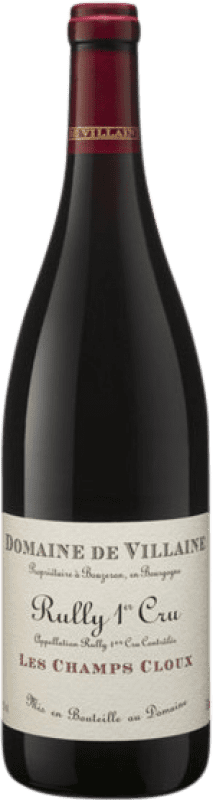 Free Shipping | Red wine Villaine Les Champs Cloux 1er Cru A.O.C. Rully Burgundy France Pinot Black 75 cl