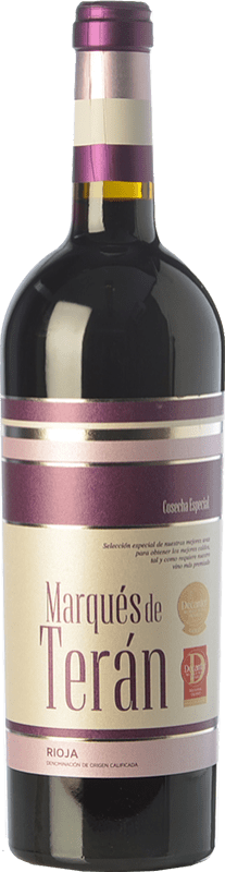 15,95 € | Vinho tinto Marqués de Terán Especial Jovem D.O.Ca. Rioja La Rioja Espanha Tempranillo 75 cl