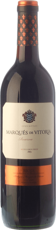13,95 € | Red wine Marqués de Vitoria Reserve D.O.Ca. Rioja The Rioja Spain Tempranillo 75 cl