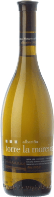 Бесплатная доставка | Белое вино Marqués de Vizhoja Torre la Moreira D.O. Rías Baixas Галисия Испания Albariño 75 cl