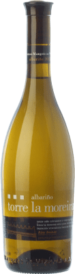 Kostenloser Versand | Weißwein Marqués de Vizhoja Torre la Moreira D.O. Rías Baixas Galizien Spanien Albariño 75 cl