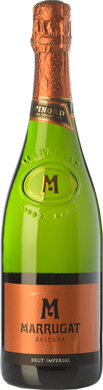 送料無料 | 白スパークリングワイン Marrugat Imperial Brut D.O. Cava カタロニア スペイン Macabeo, Xarel·lo, Parellada 75 cl