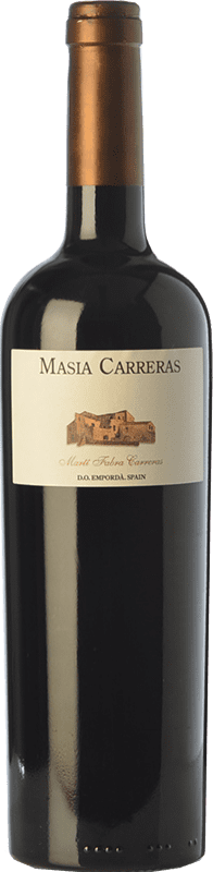 26,95 € | Красное вино Martí Fabra Masia Carreras Negre старения D.O. Empordà Каталония Испания Tempranillo, Syrah, Grenache, Cabernet Sauvignon, Carignan 75 cl