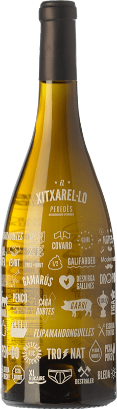 16,95 € | Белое вино Martí Serdà El Xitxarel·lo D.O. Penedès Каталония Испания Xarel·lo бутылка Магнум 1,5 L