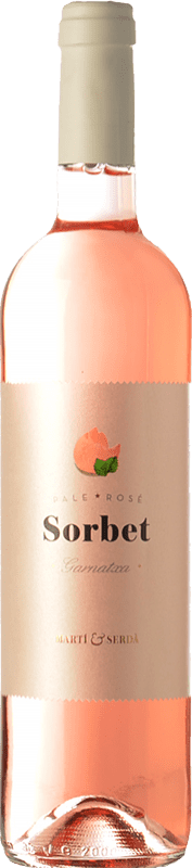 10,95 € 免费送货 | 玫瑰酒 Martí Serdà Sorbet Rosé 年轻的 D.O. Penedès