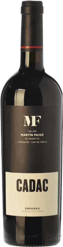 33,95 € | Red wine Martín Faixó MF Cadac Crianza D.O. Empordà Catalonia Spain Grenache, Cabernet Sauvignon Bottle 75 cl