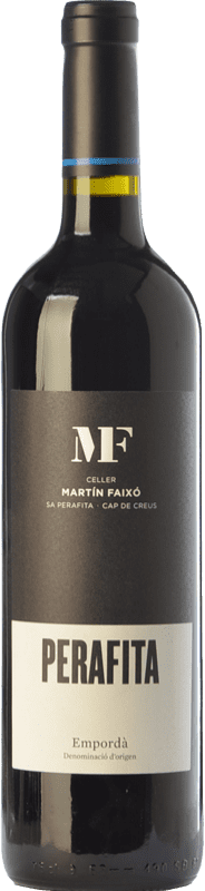 19,95 € | Red wine Martín Faixó MF Perafita Joven D.O. Empordà Catalonia Spain Merlot, Grenache, Cabernet Sauvignon Bottle 75 cl