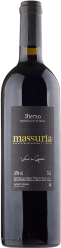 28,95 € | Red wine Más Asturias Massuria Crianza D.O. Bierzo Castilla y León Spain Mencía Bottle 75 cl
