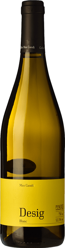 12,95 € Free Shipping | White wine Mas Candí Desig D.O. Penedès Catalonia Spain Xarel·lo Bottle 75 cl
