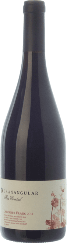 17,95 € | Красное вино Mas Comtal Gran Angular старения D.O. Penedès Каталония Испания Cabernet Franc 75 cl