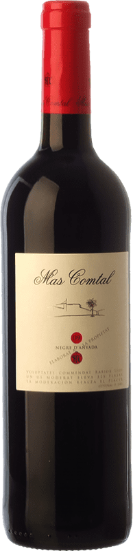 Бесплатная доставка | Красное вино Mas Comtal Negre d'Anyada Молодой D.O. Penedès Каталония Испания Merlot, Grenache 75 cl