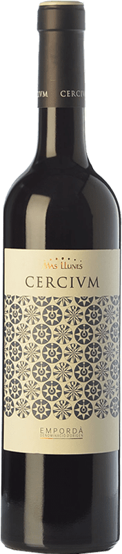 9,95 € Free Shipping | Red wine Mas Llunes Cercium Joven D.O. Empordà Catalonia Spain Syrah, Grenache, Samsó Bottle 75 cl