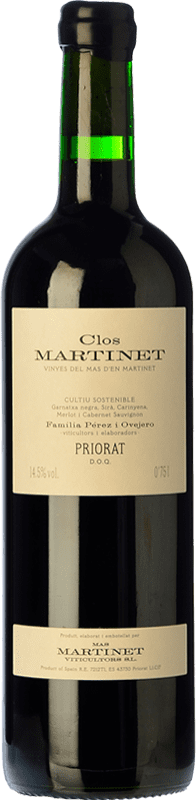 64,95 € | Красное вино Mas Martinet Clos старения D.O.Ca. Priorat Каталония Испания Merlot, Syrah, Grenache, Cabernet Sauvignon, Carignan 75 cl