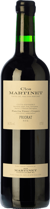 58,95 € | Red wine Mas Martinet Clos Aged D.O.Ca. Priorat Catalonia Spain Merlot, Syrah, Grenache, Cabernet Sauvignon, Carignan Special Bottle 5 L