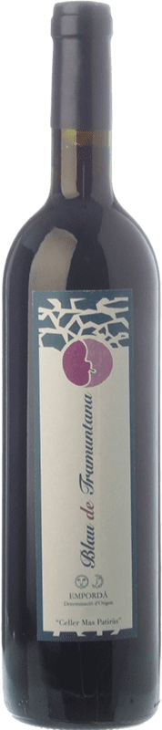 Free Shipping | Red wine Mas Patiràs Blau de Tramuntana Aged D.O. Empordà Catalonia Spain Syrah, Grenache, Carignan 75 cl