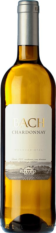 5,95 € Free Shipping | White wine Bach D.O. Penedès Catalonia Spain Chardonnay Bottle 75 cl