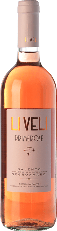 11,95 € | 玫瑰酒 Li Veli Primerose I.G.T. Salento 坎帕尼亚 意大利 Negroamaro 75 cl