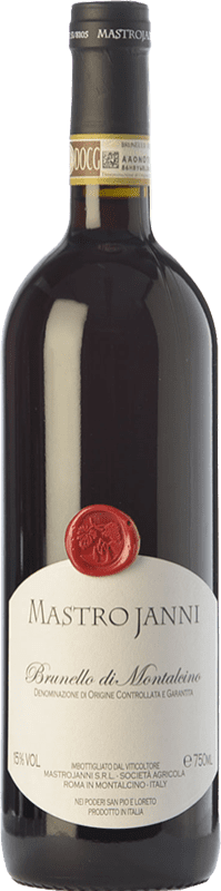 126,95 € | Red Wine Mastrojanni D.O.C.G. Brunello di Montalcino Tuscany Italy Sangiovese 75 cl