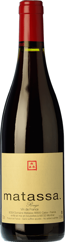 33,95 € | 红酒 Domaine Matassa Rouge 预订 I.G.P. Vin de Pays Côtes Catalanes 朗格多克 - 鲁西荣 法国 Carignan 75 cl