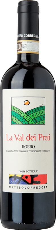 23,95 € Spedizione Gratuita | Vino rosso Matteo Correggia La Val dei Preti D.O.C.G. Roero