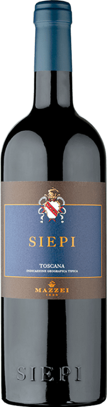 132,95 € | Красное вино Mazzei Siepi I.G.T. Toscana Тоскана Италия Merlot, Sangiovese 75 cl