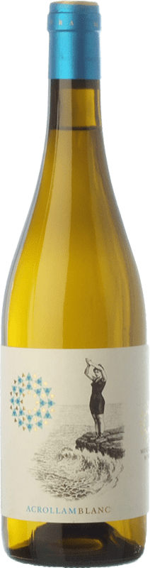 16,95 € | Vinho branco Mesquida Mora Acrollam Blanc D.O. Pla i Llevant Ilhas Baleares Espanha Chardonnay, Parellada, Premsal 75 cl