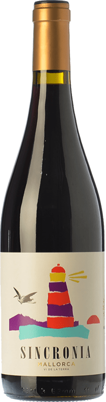 21,95 € 免费送货 | 红酒 Mesquida Mora Sincronia Negre 年轻的 I.G.P. Vi de la Terra de Mallorca