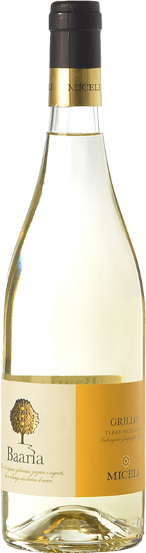7,95 € | Vinho branco Miceli Baaria I.G.T. Terre Siciliane Sicília Itália Grillo 75 cl
