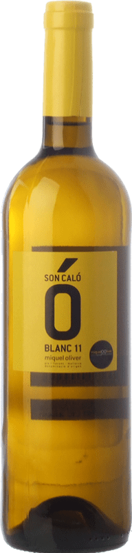 7,95 € | Белое вино Miquel Oliver Son Caló Blanc D.O. Pla i Llevant Балеарские острова Испания Premsal 75 cl