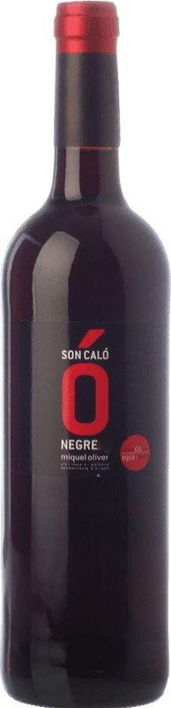 9,95 € | Red wine Miquel Oliver Son Caló Negre Joven D.O. Pla i Llevant Balearic Islands Spain Callet, Fogoneu Bottle 75 cl