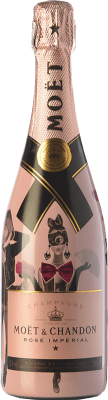 Moët & Chandon Rosé Impérial Unconventional Love Champagne 75 cl