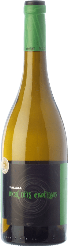 10,95 € Spedizione Gratuita | Vino bianco Molí dels Capellans Parellada D.O. Conca de Barberà