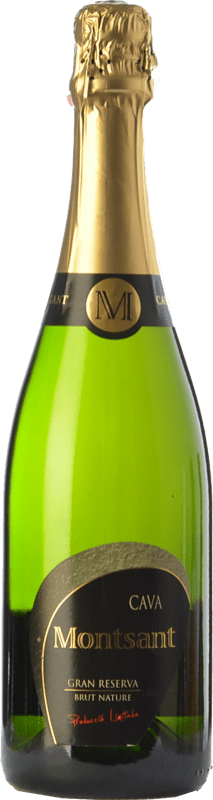 Envoi gratuit | Blanc mousseux Monastell Montsant Brut Nature Grande Réserve D.O. Cava Catalogne Espagne Macabeo, Xarel·lo, Parellada 75 cl