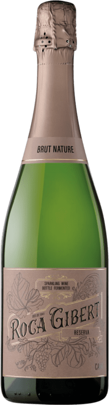 19,95 € | Espumoso blanco Monastell Roca Gibert Brut Nature Reserva D.O. Cava Cataluña España Macabeo, Xarel·lo, Parellada 75 cl