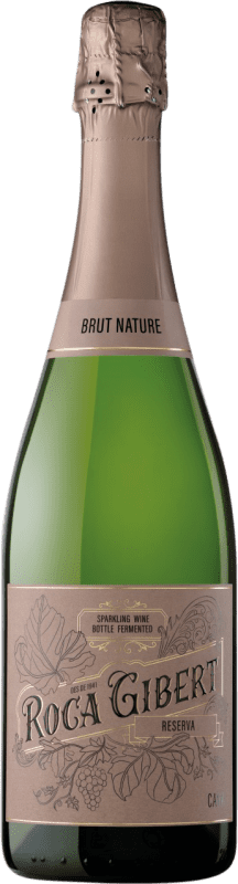 31,95 € Kostenloser Versand | Weißer Sekt Monastell Roca Gibert Brut Nature Reserve — Gereift D.O. Cava