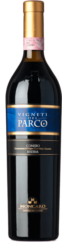 19,95 € | Red wine Moncaro Vigneti del Parco D.O.C. Rosso Conero Marche Italy Montepulciano Bottle 75 cl