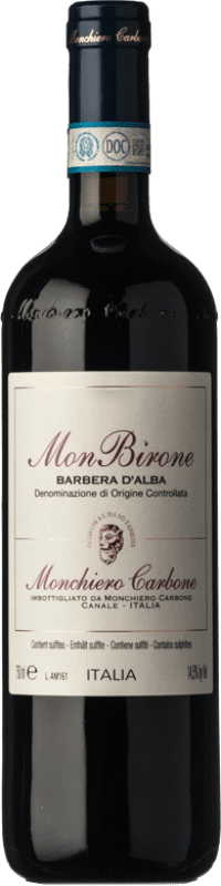 28,95 € | Red wine Monchiero Carbone MonBirone D.O.C. Barbera d'Alba Piemonte Italy Barbera Bottle 75 cl