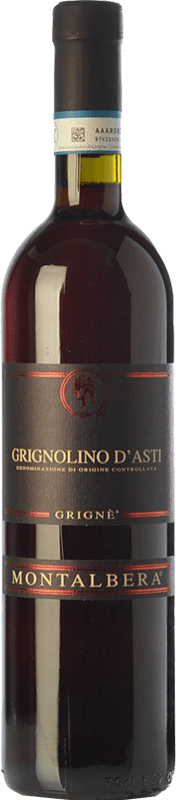 11,95 € | Красное вино Montalbera Grignè D.O.C. Grignolino d'Asti Пьемонте Италия Grignolino 75 cl