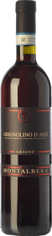 10,95 € Бесплатная доставка | Красное вино Montalbera Grignè D.O.C. Grignolino d'Asti