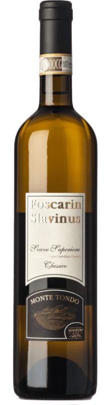 免费送货 | 白酒 Monte Tondo Foscarin Slavinus D.O.C. Soave 威尼托 意大利 Garganega 75 cl