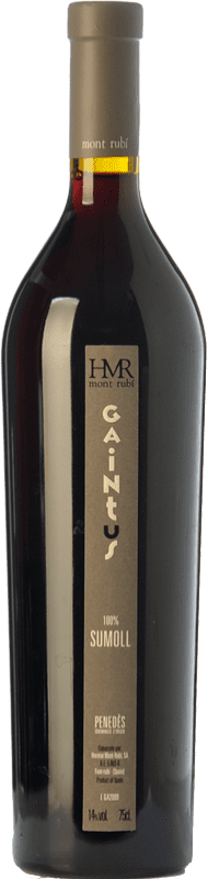 39,95 € Free Shipping | Red wine Mont-Rubí Gaintus Vertical Crianza D.O. Penedès Catalonia Spain Sumoll Bottle 75 cl