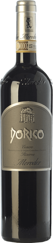 27,95 € Free Shipping | Red wine Moroder Rosso Riserva Dorico Reserva D.O.C.G. Conero Marche Italy Montepulciano Bottle 75 cl