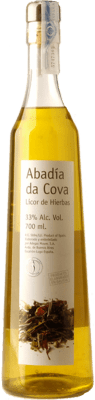 Herbal liqueur Moure Abadía da Cova