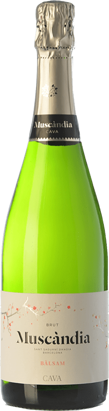 7,95 € | 白起泡酒 Muscàndia Balsam 香槟 D.O. Cava 加泰罗尼亚 西班牙 Macabeo, Xarel·lo, Parellada 75 cl