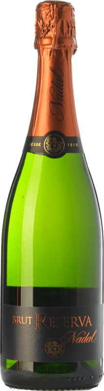 8,95 € | 白起泡酒 Nadal 香槟 预订 D.O. Cava 加泰罗尼亚 西班牙 Macabeo, Xarel·lo, Parellada 75 cl