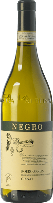 22,95 € Free Shipping | White wine Negro Angelo Gianat D.O.C.G. Roero Piemonte Italy Arneis Bottle 75 cl